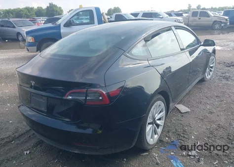 2023 Tesla Model 3 Rear-Wheel Drive из США, поврежденный, VIN 5YJ3E1EAXPF639326